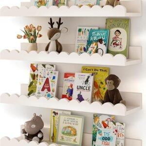 WooDintu Engineered Wood Nursery Book Shelves
