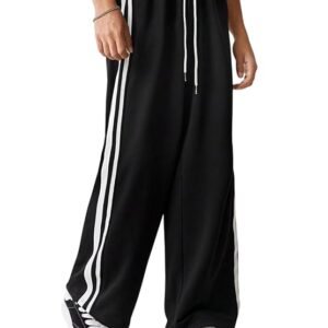 Straight Wide fit Multi Pocket Style, Relaxed Casual Pants for Men